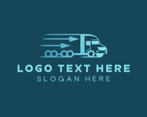 Trucking - Freight Arrow Truck logo design