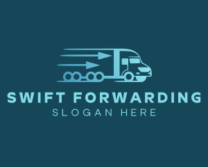 Freight Arrow Truck logo design