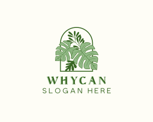 Venue - Botanical Leaf Garden logo design