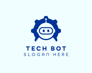 Gear Repair Robot logo design