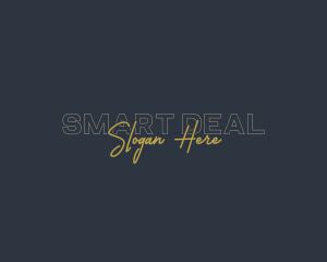 Generic Signature Business logo design