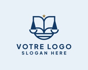 Legal Scales Star Logo