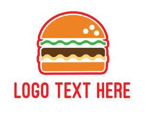 Food - Fast Food Burger logo design