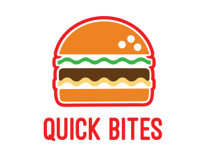 Fast Food Burger logo design