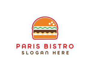 Fast Food Burger logo design