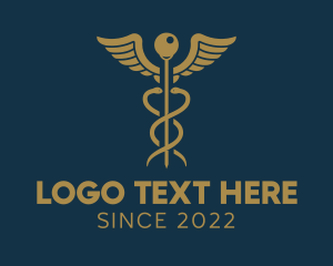 Immunologist - Medical Doctor Symbol logo design
