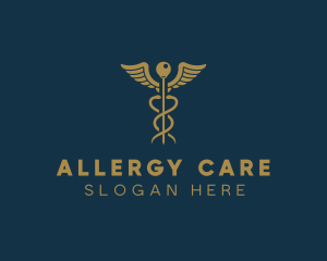 Allergist - Medical Doctor Symbol logo design