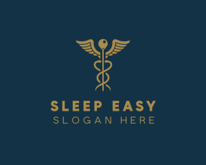 Anesthesiologist - Medical Doctor Symbol logo design