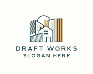 Draft - City Architecture Draft logo design