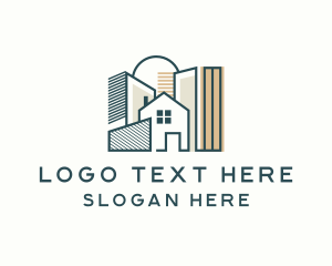 Shapes - City Architecture Draft logo design
