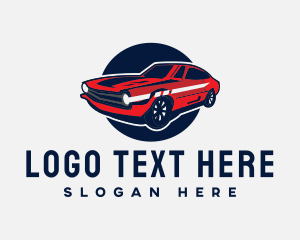 Muscle Car - Modern Cool Muscle Car logo design