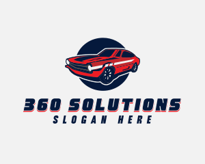 Automotive Car Transport logo design