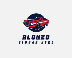 Automotive Car Transport logo design