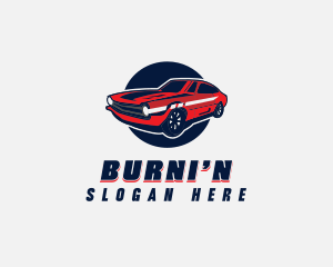 Automotive Car Transport logo design