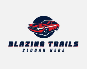 Automotive Car Transport logo design