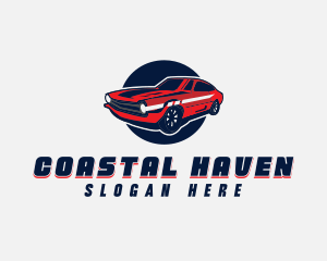 Automotive Car Transport logo design