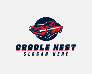 Automotive Car Transport logo design