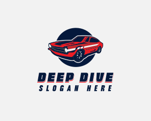 Automotive Car Transport logo design