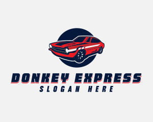 Automotive Car Transport logo design