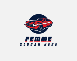 Automotive Car Transport logo design