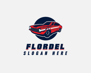 Automotive Car Transport logo design