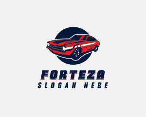 Automotive Car Transport logo design