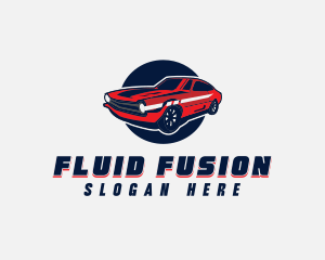 Automotive Car Transport logo design