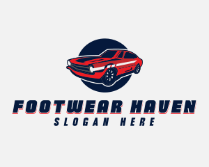 Automotive Car Transport logo design