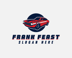 Automotive Car Transport logo design