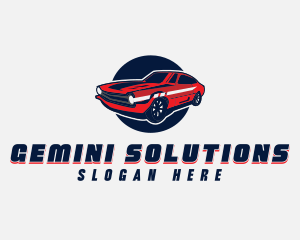 Automotive Car Transport logo design