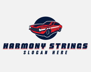 Automotive Car Transport logo design