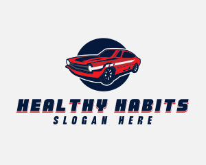 Automotive Car Transport logo design