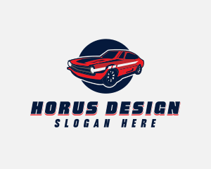 Automotive Car Transport logo design