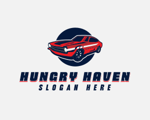 Automotive Car Transport logo design