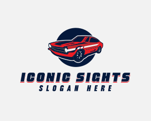 Automotive Car Transport logo design