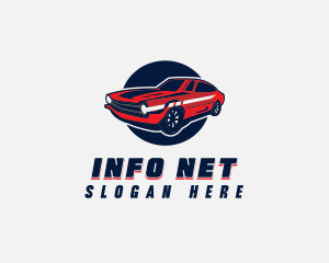 Automotive Car Transport logo design