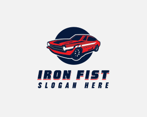 Automotive Car Transport logo design