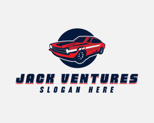 Automotive Car Transport logo design