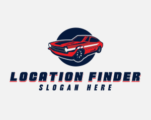 Automotive Car Transport logo design