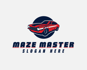 Automotive Car Transport logo design