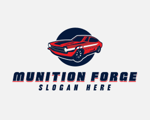 Automotive Car Transport logo design