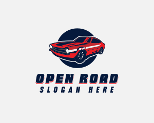 Automotive Car Transport logo design