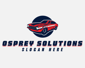 Automotive Car Transport logo design