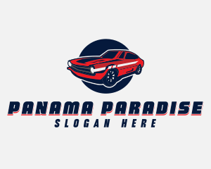 Automotive Car Transport logo design