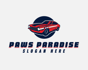 Automotive Car Transport logo design