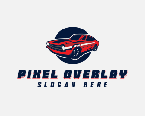 Automotive Car Transport logo design