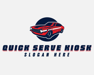 Automotive Car Transport logo design