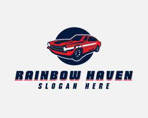 Automotive Car Transport logo design