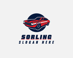 Automotive Car Transport logo design