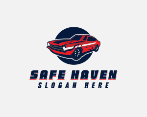 Automotive Car Transport logo design